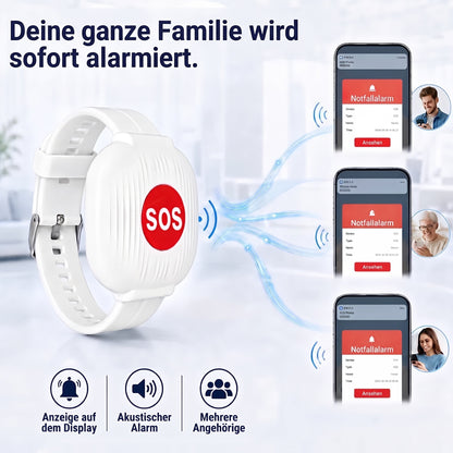 Deine ganze Familie wird sofort alarmiert