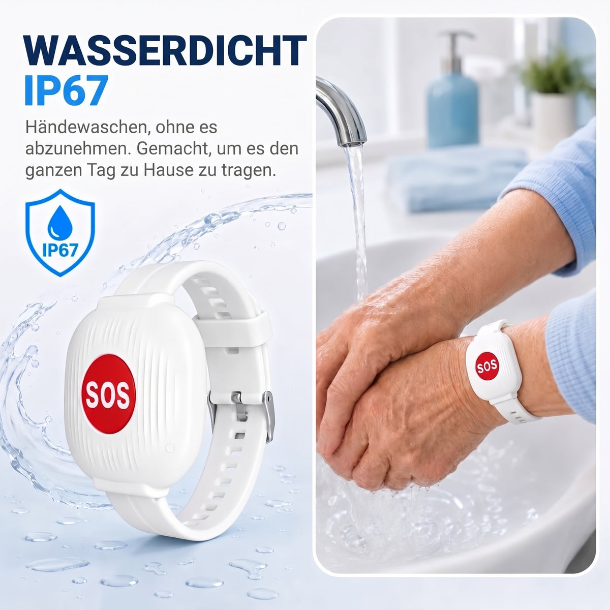 Wasserfest nach IP67